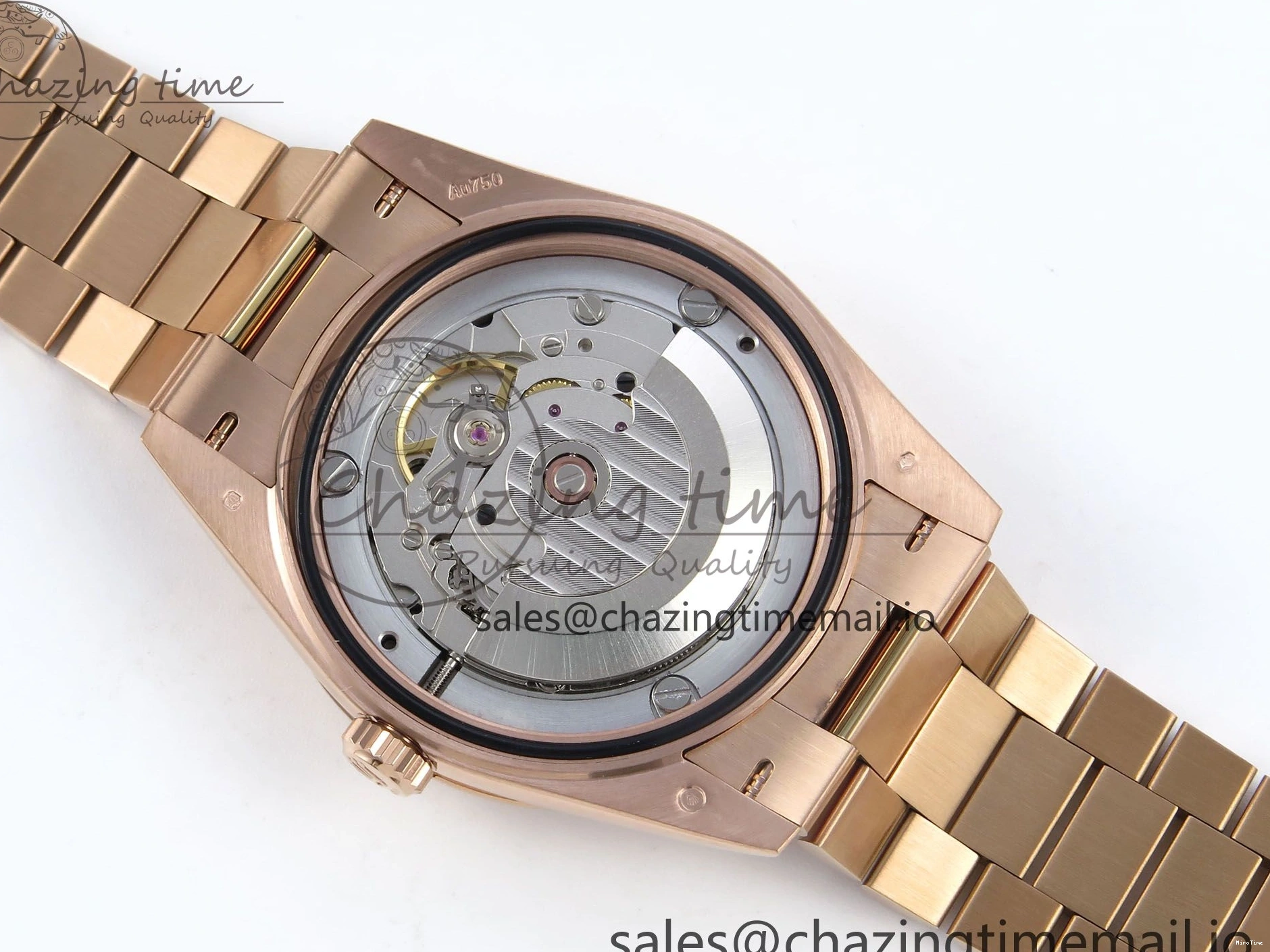 MiroTime 0119 Day Date 40 RG 228235 Noob 1:1 Best Edition Brown Roman Dial on President Bracelet A2836 (Gain Weight) UrbanChic 794